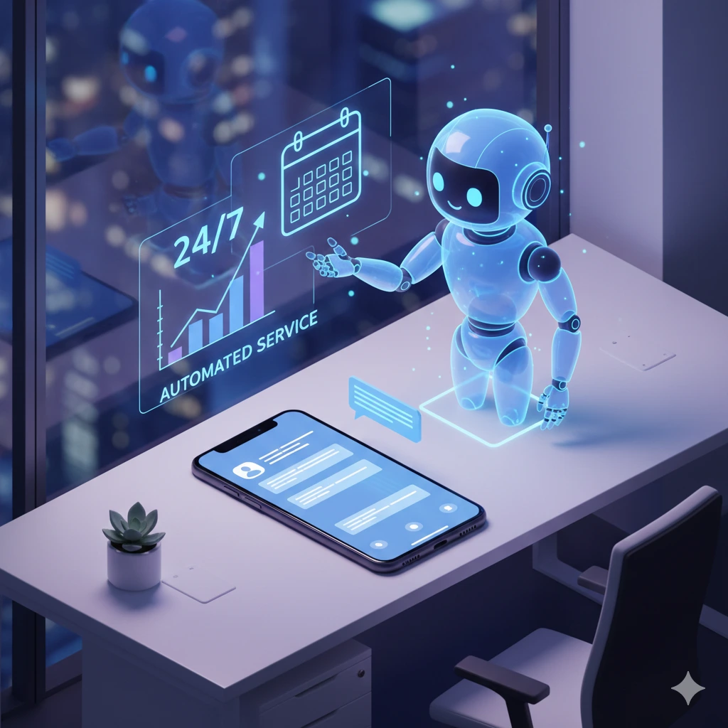 Representação de automação de atendimento 24 horas e vendas digitais Representação de automação de atendimento 24 horas e vendas digitais